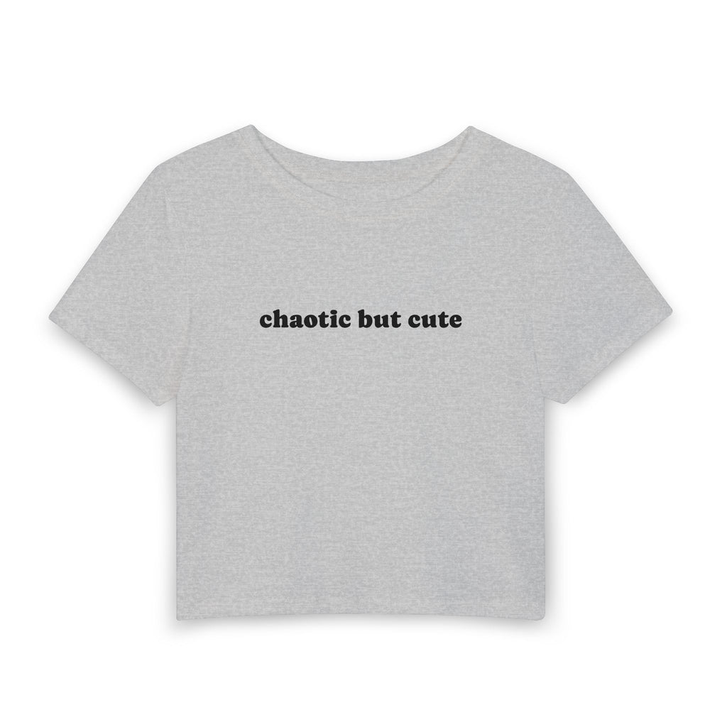 Chaotic but Cute | Women's Baby Tee