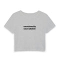 Emotionally Unavailable | Women's Baby Tee