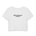 High Maintenance | Women's Baby Tee