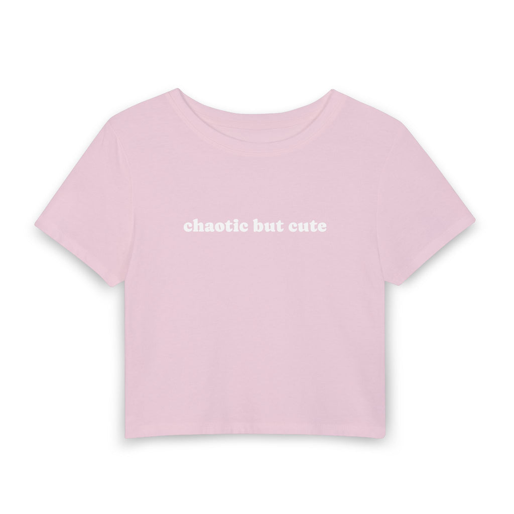Chaotic but Cute | Women's Baby Tee