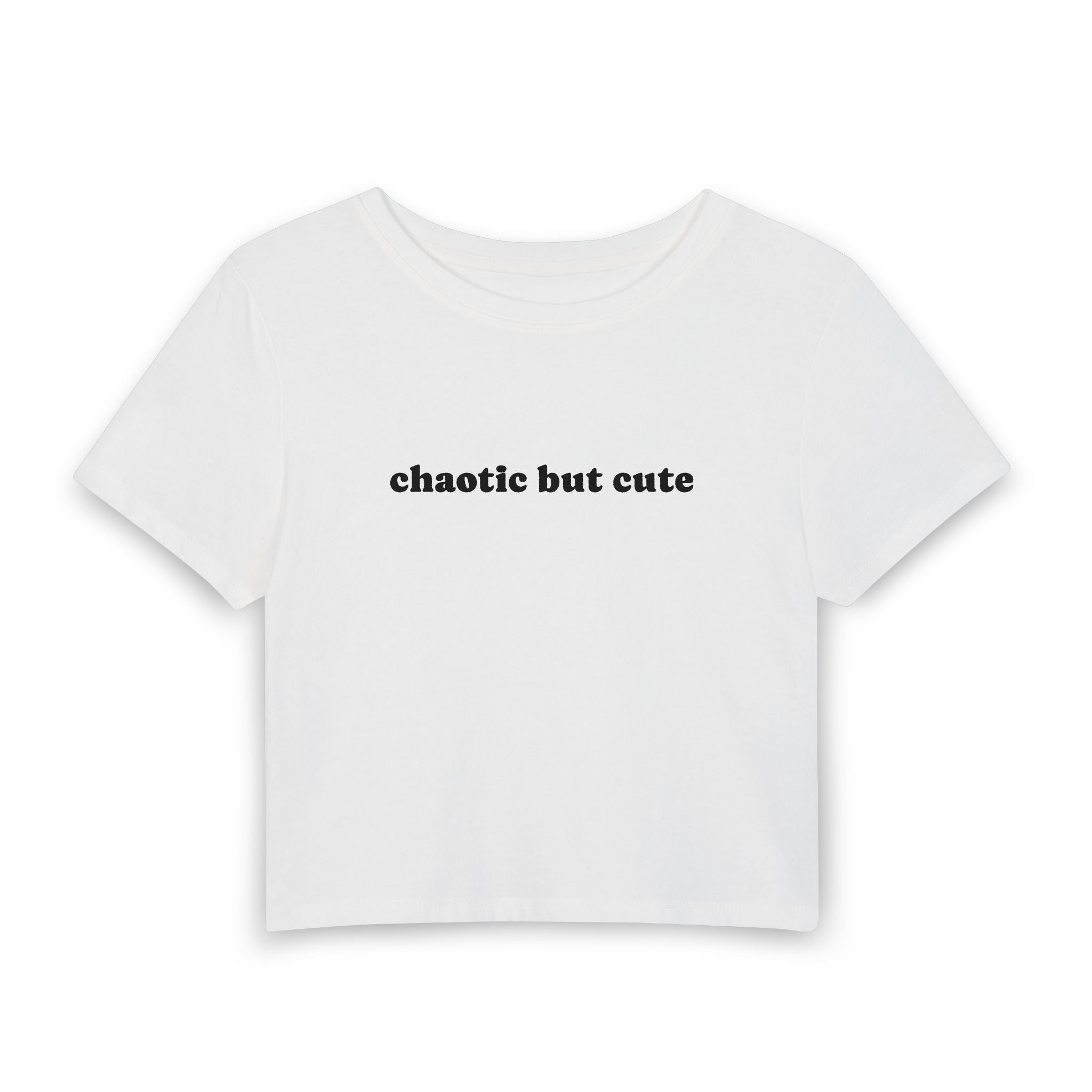 Chaotic but Cute | Women's Baby Tee